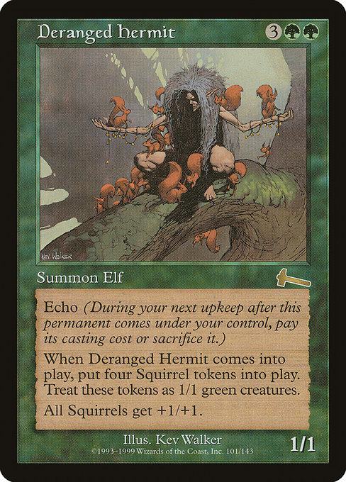 Deranged Hermit - Urza's Legacy () #101