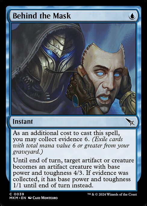 Behind the Mask - Murders at Karlov Manor (MKM) #39 [Foil] [Foil]