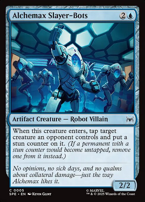 Alchemax Slayer-Bots - Marvel's Spider-Man Eternal () #5 [Foil] [Foil]