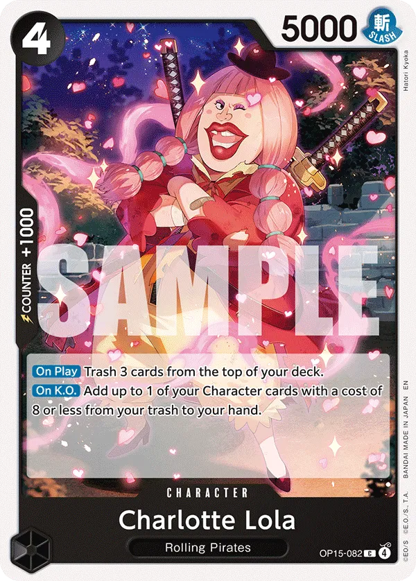 Charlotte Lola - ADVENTURE ON KAMI'S ISLAND- [OP15-EB04] (OP15-082) #082