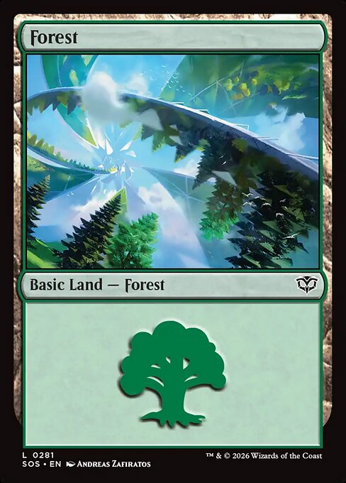 Forest - Secrets of Strixhaven () #281