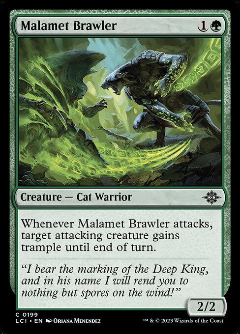 Malamet Brawler - The Lost Caverns of Ixalan (lci) #199