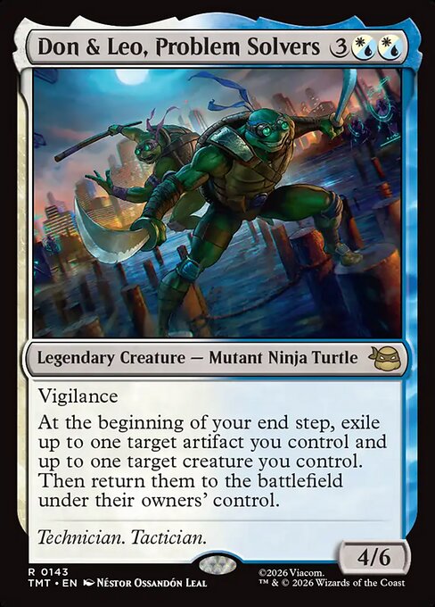 Don & Leo, Problem Solvers - Teenage Mutant Ninja Turtles () #143