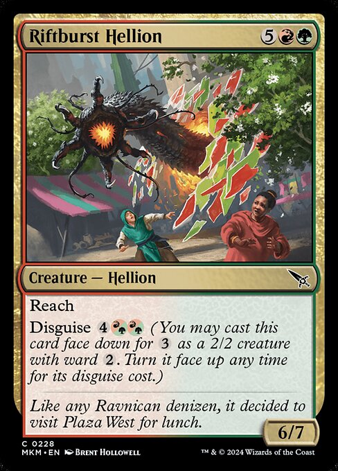 Riftburst Hellion - Murders at Karlov Manor (mkm) #228