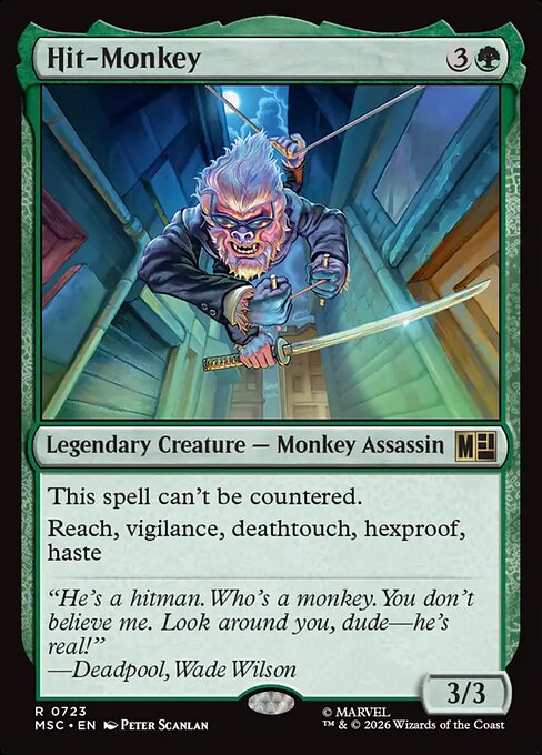 Hit-Monkey - Marvel Super Heroes Commander () #723