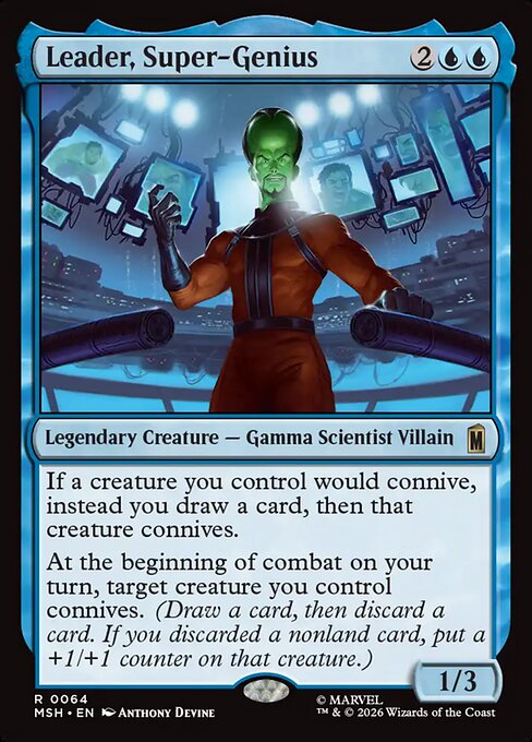 Leader, Super-Genius - Marvel Super Heroes () #64