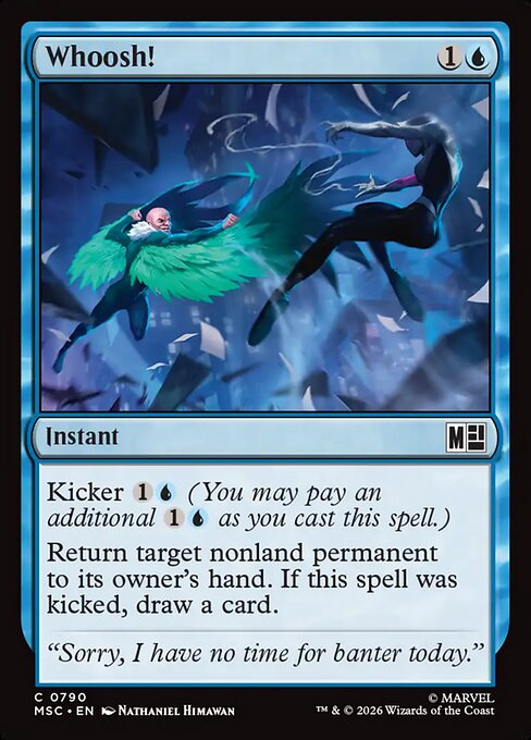 Whoosh! - Marvel Super Heroes Commander (MSC) #790 [Foil] [Foil]