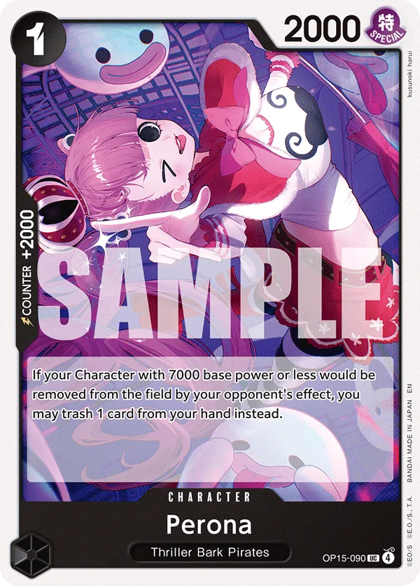 Perona - ADVENTURE ON KAMI'S ISLAND- [OP15-EB04] (OP15-090) #090