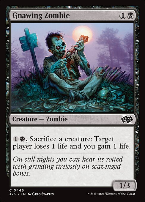 Gnawing Zombie - Foundations Jumpstart (j25) #446
