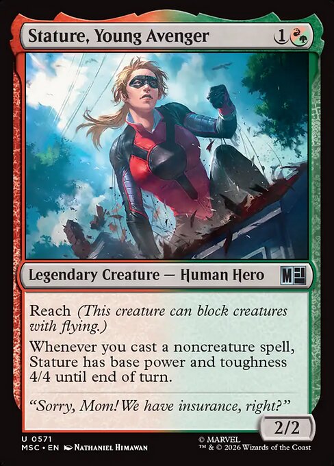 Stature, Young Avenger - Marvel Super Heroes Commander () #571