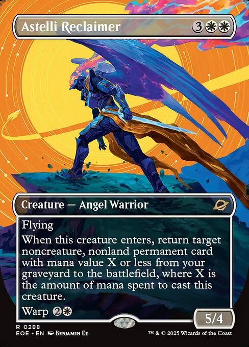 Astelli Reclaimer - Edge of Eternities () #288 [Foil] [Foil]