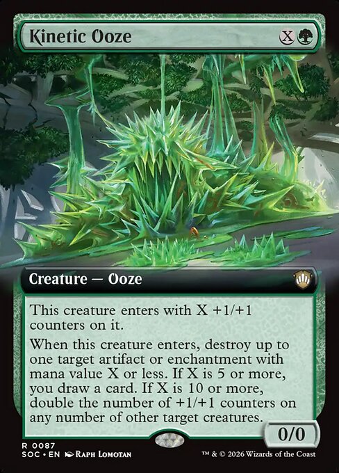 Kinetic Ooze - Secrets of Strixhaven Commander () #87