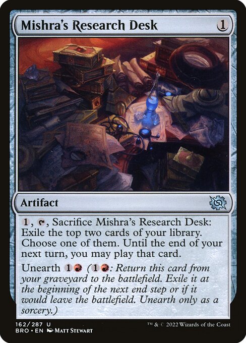Mishra's Research Desk - The Brothers' War () #162