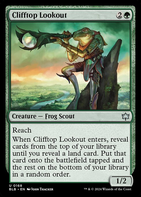 Clifftop Lookout - Bloomburrow () #168