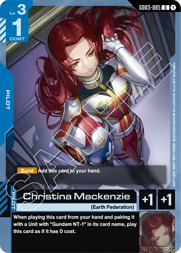 Christina Mackenzie - Steel Requiem (GD03-085) #085