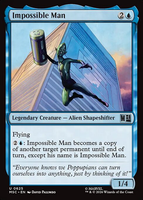 Impossible Man - Marvel Super Heroes Commander () #625 [Foil] [Foil]