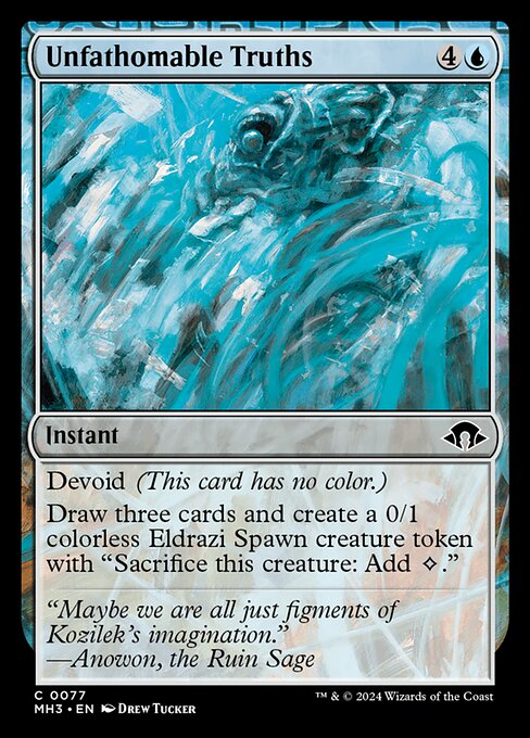 Unfathomable Truths - Modern Horizons 3 (mh3) #77