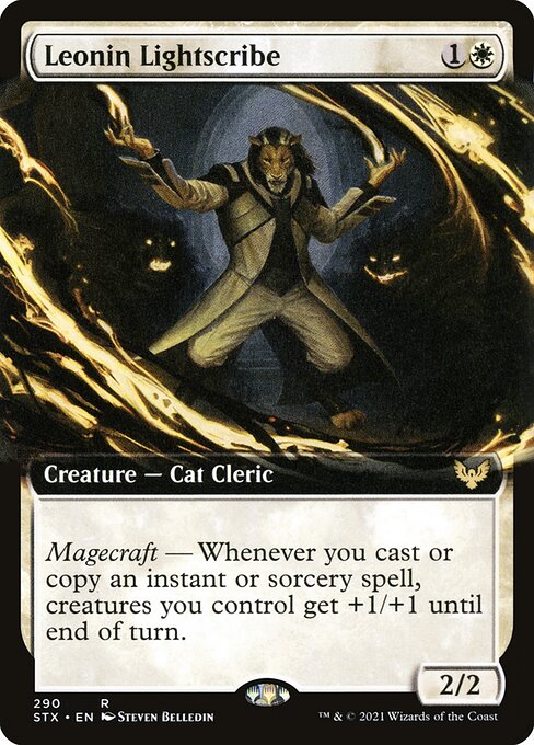 Leonin Lightscribe - Strixhaven: School of Mages () #290