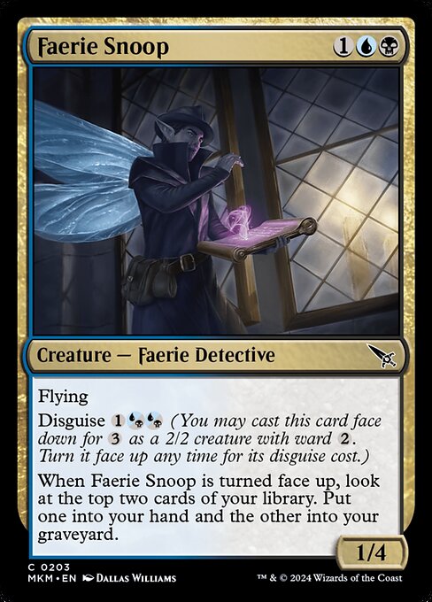 Faerie Snoop - Murders at Karlov Manor (mkm) #203