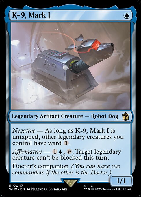 K-9, Mark I - Doctor Who (WHO) #47 [Foil] [Foil]