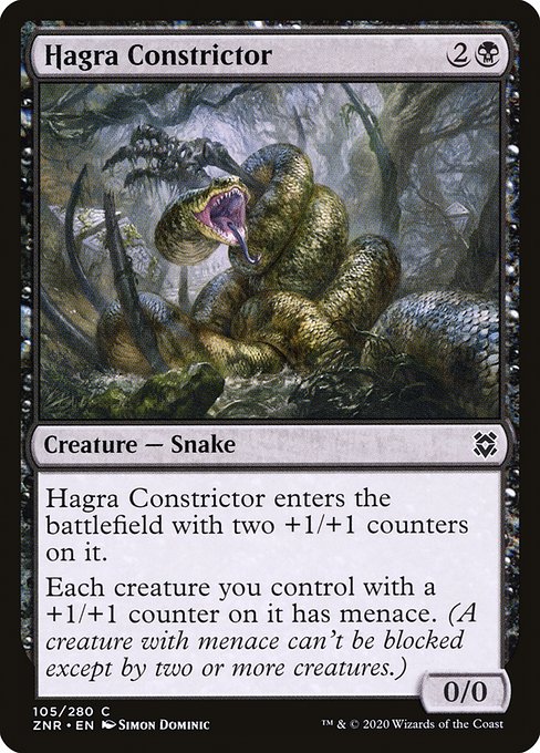 Hagra Constrictor - Zendikar Rising () #105
