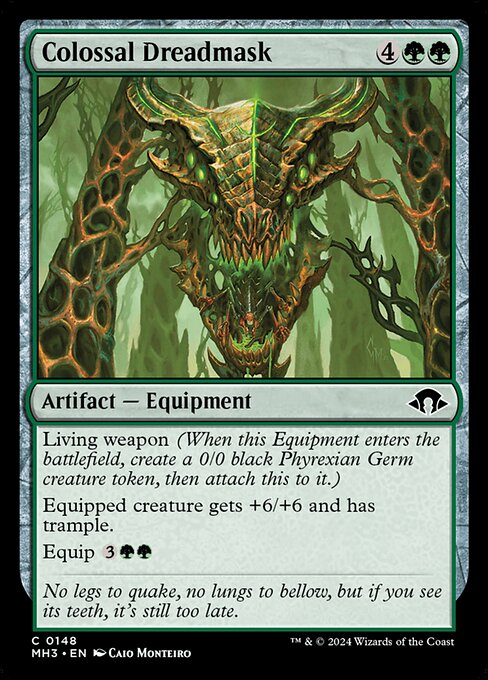 Colossal Dreadmask - Modern Horizons 3 (mh3) #148 [Foil] [Foil]