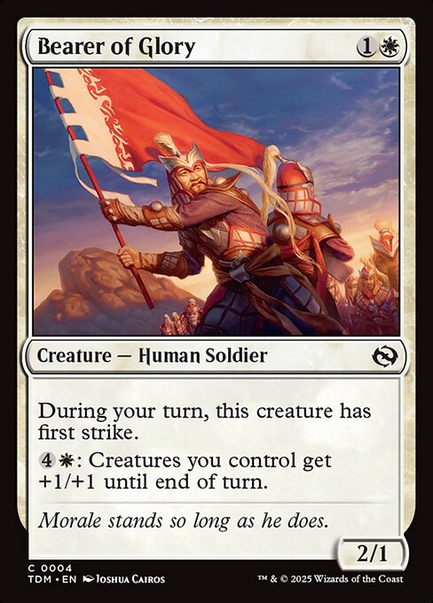 Bearer of Glory - Tarkir: Dragonstorm () #4