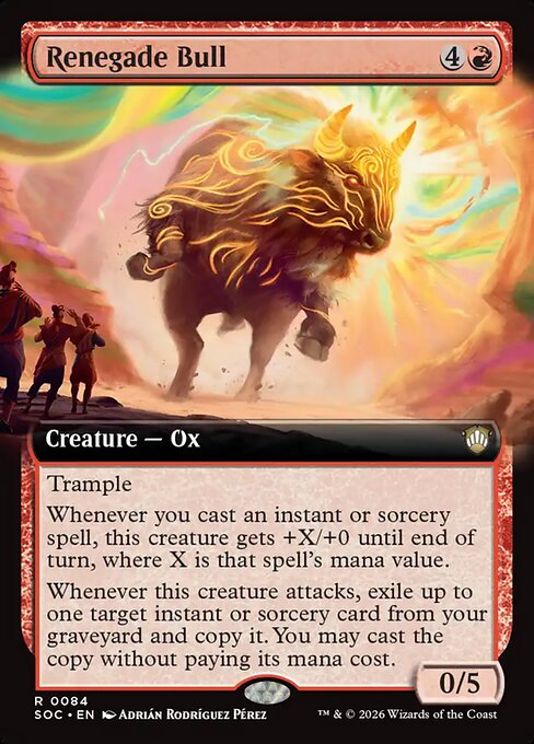 Renegade Bull - Secrets of Strixhaven Commander () #84
