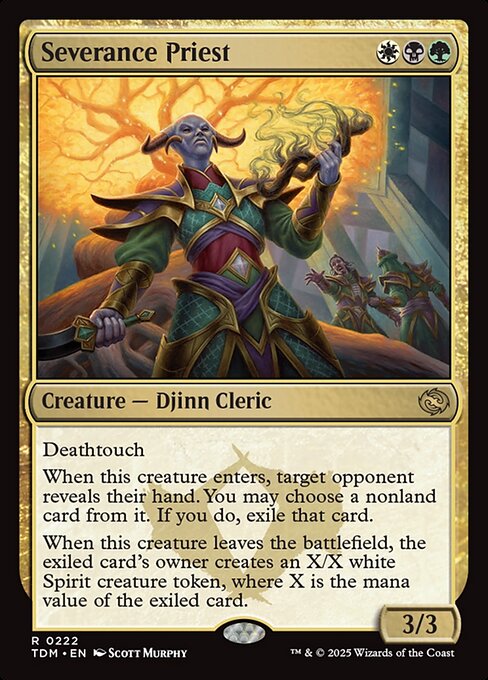 Severance Priest - Tarkir: Dragonstorm (TDM) #222