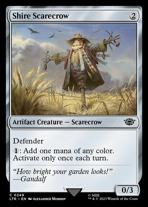 Shire Scarecrow - The Lord of the Rings: Tales of Middle-earth (ltr) #249 [Foil] [Foil]