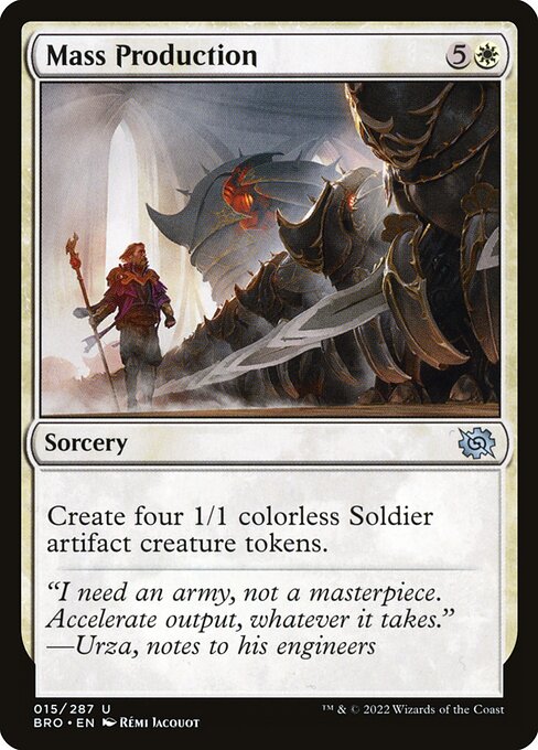 Mass Production - The Brothers' War () #15
