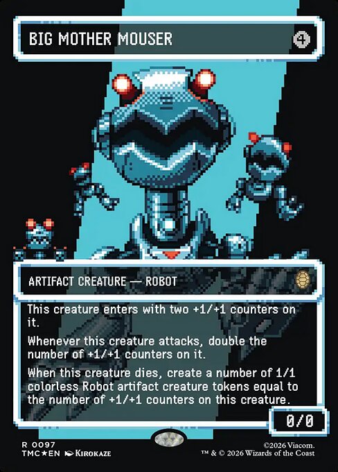 Big Mother Mouser - Teenage Mutant Ninja Turtles Eternal () #97 [Foil] [Foil]