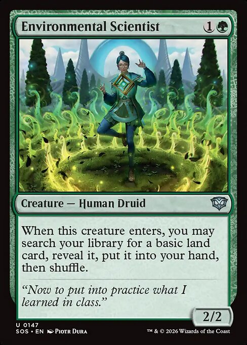 Environmental Scientist - Secrets of Strixhaven () #147 [Foil] [Foil]