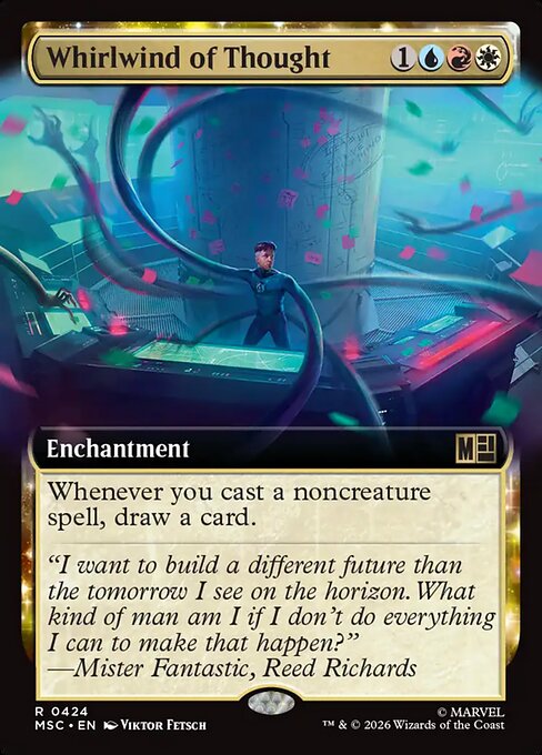 Whirlwind of Thought - Marvel Super Heroes Commander () #424