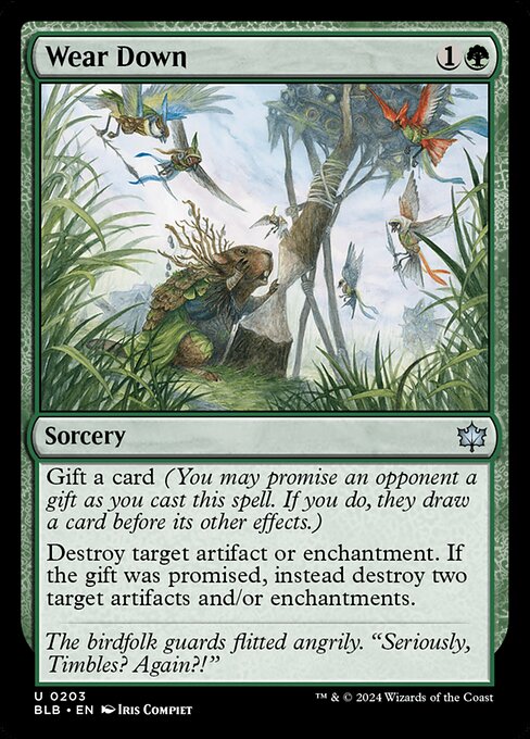 Wear Down - Bloomburrow () #203