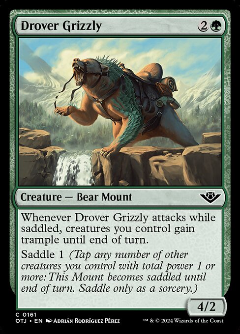 Drover Grizzly - Outlaws of Thunder Junction () #161