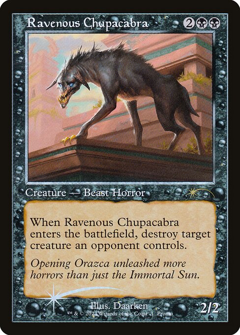 Ravenous Chupacabra - Wizards Play Network 2023 (PW23) #10 [Foil] [Foil]