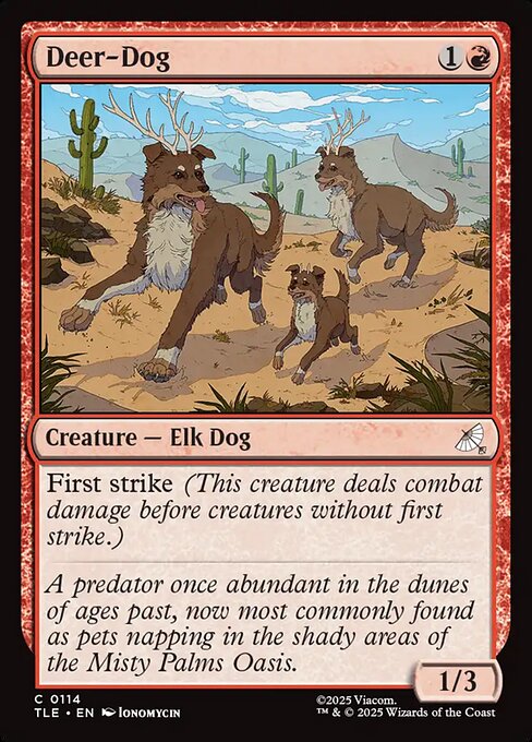 Deer-Dog - Avatar: The Last Airbender Eternal () #114 [Foil] [Foil]