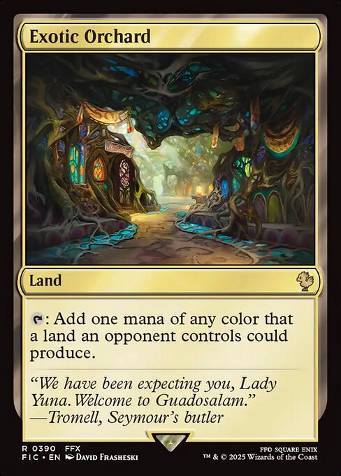 Exotic Orchard - Final Fantasy Commander () #390