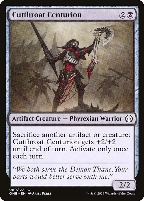 Cutthroat Centurion - Phyrexia: All Will Be One () #89