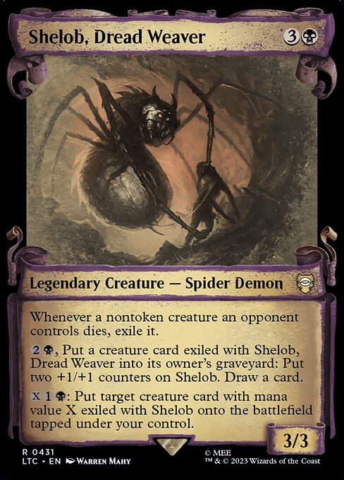 Shelob, Dread Weaver - Tales of Middle-earth Commander (ltc) #431