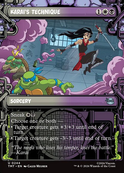 Karai's Technique - Teenage Mutant Ninja Turtles () #244