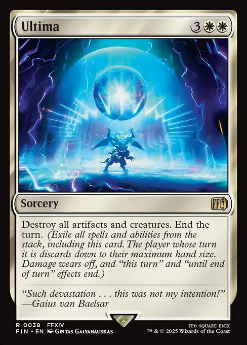 Ultima - Final Fantasy (FIN) #38 [Foil] [Foil]