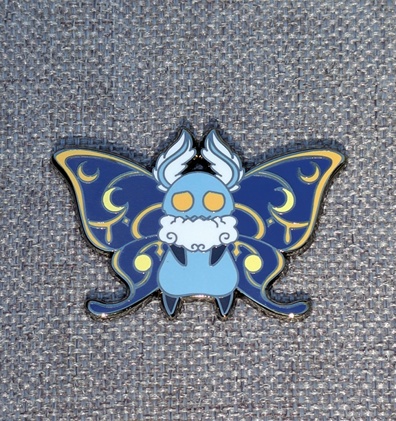 Mimic Gaming Co - Celestial Mothman Cryptid Hard Enamel Pin -1.5"