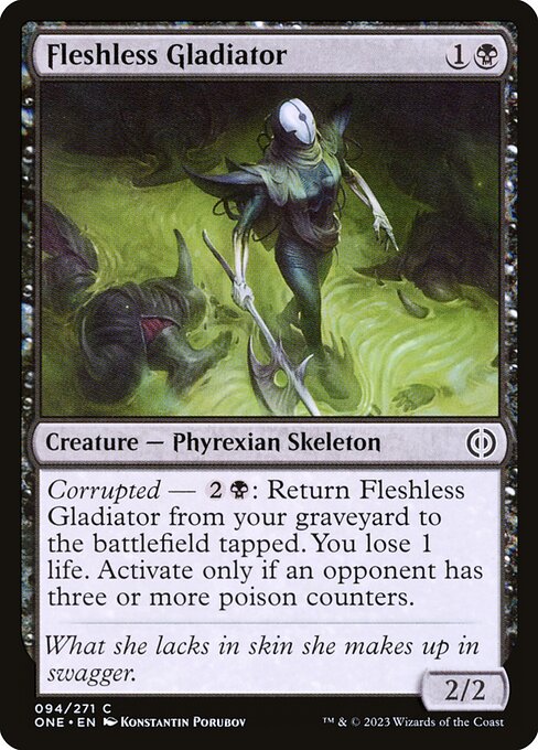 Fleshless Gladiator - Phyrexia: All Will Be One () #94