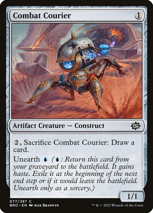 Combat Courier - The Brothers' War () #77
