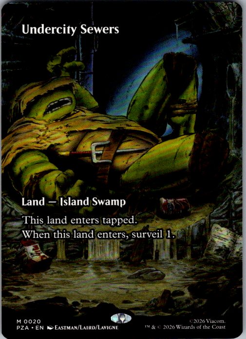 Undercity Sewers - Teenage Mutant Ninja Turtles Source Material (PZA) #20