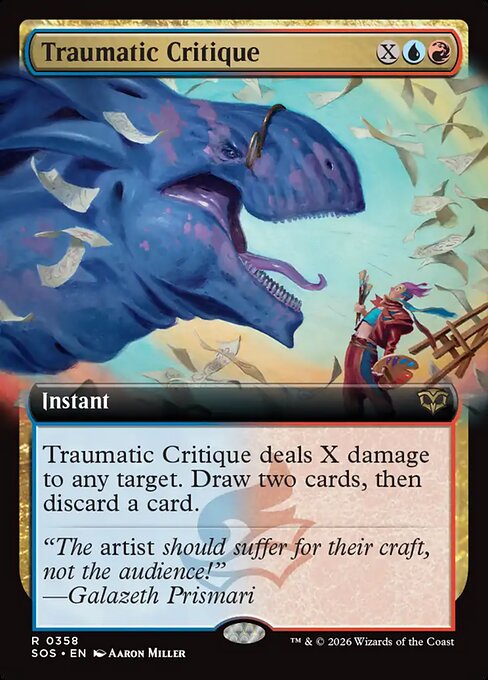 Traumatic Critique - Secrets of Strixhaven () #358