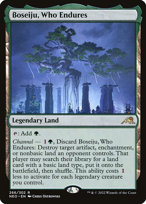 Boseiju, Who Endures - Kamigawa: Neon Dynasty (NEO) #266