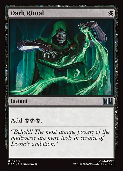 Dark Ritual - Marvel Super Heroes Commander () #793